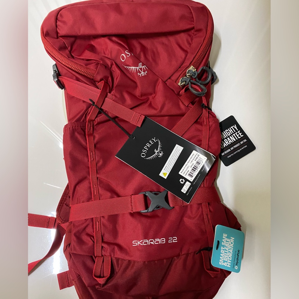 Osprey Skarab 22 Hydration Backpack - Mystic Red